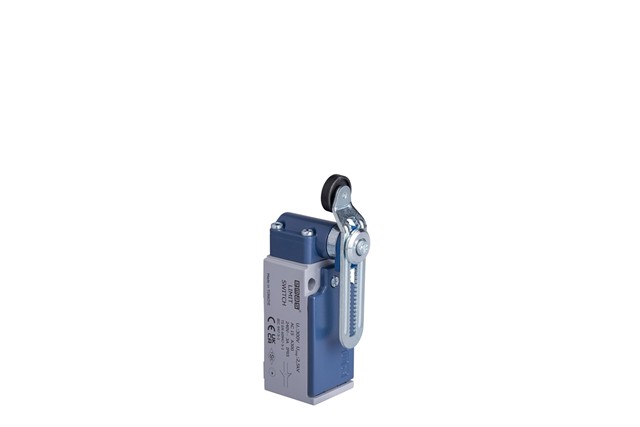 L51 Metal Body 18 mm Plastic Adjustable Roller Arm Snap Action 1NO+1NC Limit Switch